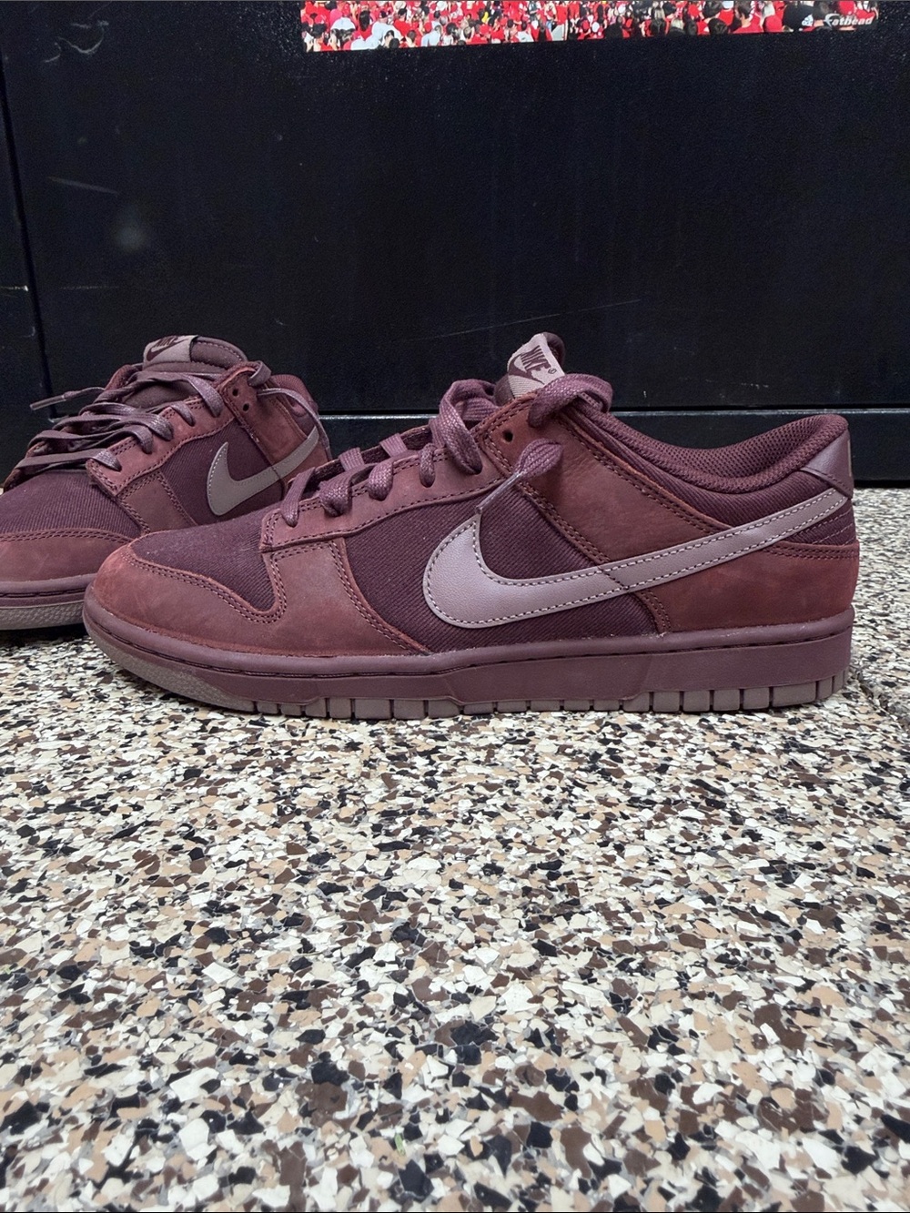 Nike Dunk Low Retro Burgandy Crush FB8895-600 Brand New - Picture 2 of 9